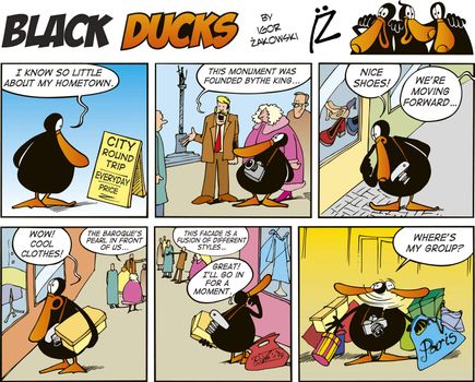 Black Ducks Comic Strip episode 62