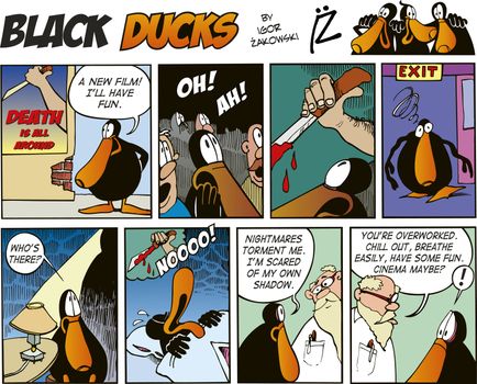 Black Ducks Comic Strip episode 63