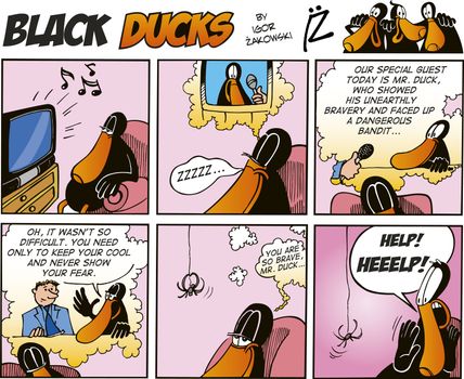 Black Ducks Comic Strip episode 64