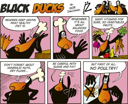 Black Ducks Comic Strip episode 66