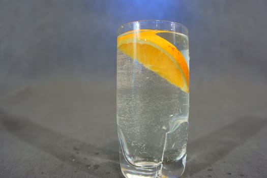 Orange fruit in water