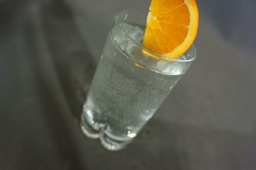 Orange fruit in water