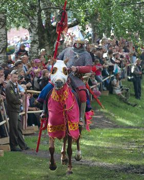 Hansa the union of New time;tournament;horseman;knight