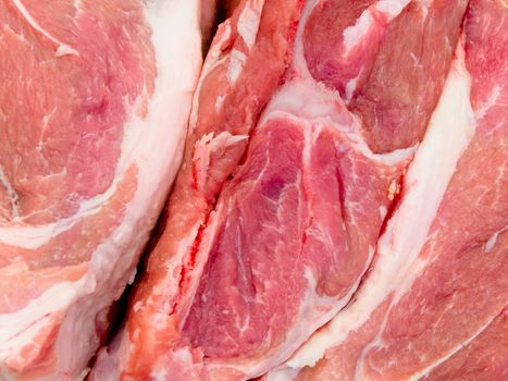 photo  of the raw pork meat background