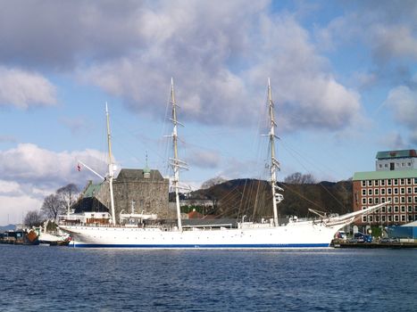 Boat in Bergen Norway