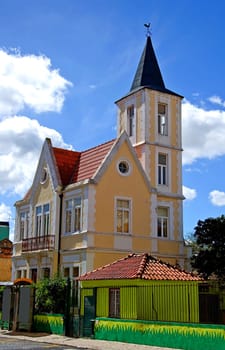 Home town of Portugal Architecture road machine arbor