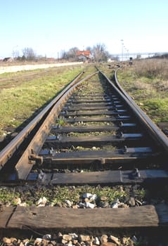 railroad at countryside