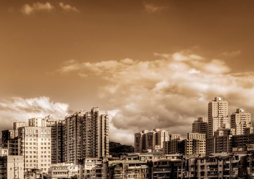 Here is the city scene of day in Taiwan.