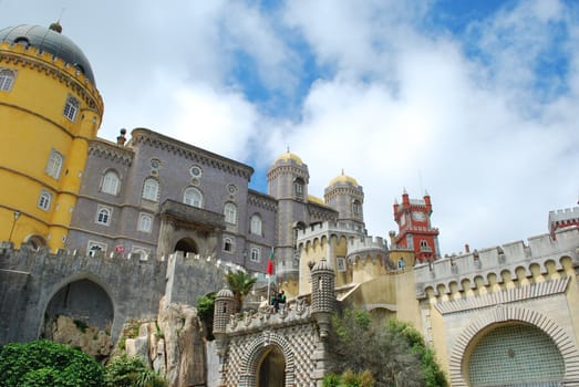 famous palace and one of the seven wonders in Portugal