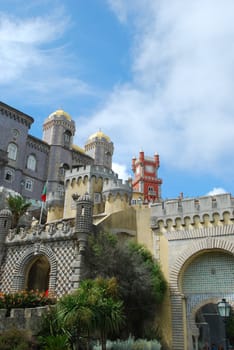 famous palace and one of the seven wonders in Portugal