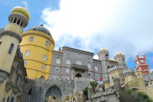 famous palace and one of the seven wonders in Portugal