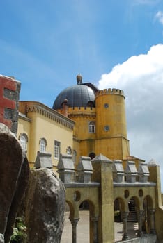 famous palace and one of the seven wonders in Portugal