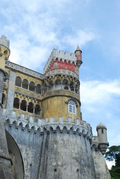 famous palace and one of the seven wonders in Portugal