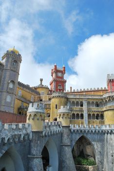 famous palace and one of the seven wonders in Portugal