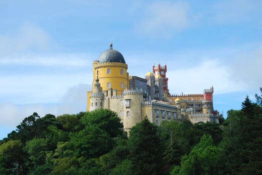 famous palace and one of the seven wonders in Portugal