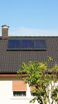 this image shows a renewable energy with solar panel