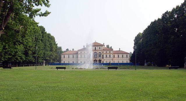 Villa La Tesoriera, ancient baroque building in Turin, Italy