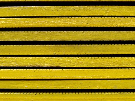 Detail of a stack of wood plank boards