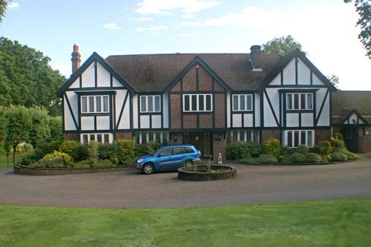 A Large Estate home, tudor style, in the UK