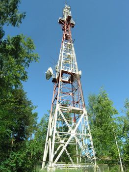 Tele-radio a tower 