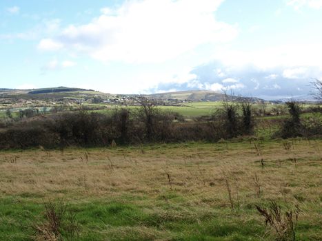 Dublin hill under a typical northern winter light