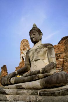  buddah in ayutthaya bangkok thailand 