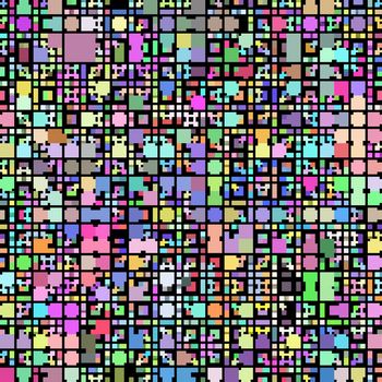  texture of vibrant colorful blocks and squares