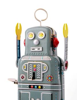 retro robot toy