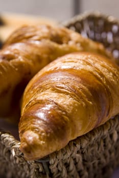 french breakfast, croissant