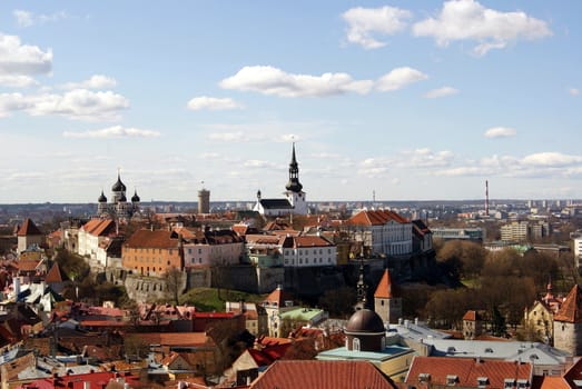 Tallinn, Kind from height of the bird's flight