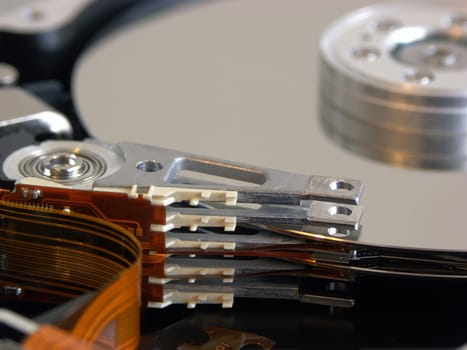details of a computer's internal hard drive