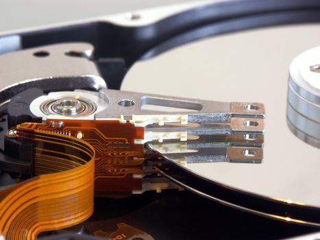 details of a computer's internal hard drive