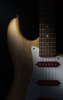 close up of an electric Guitar