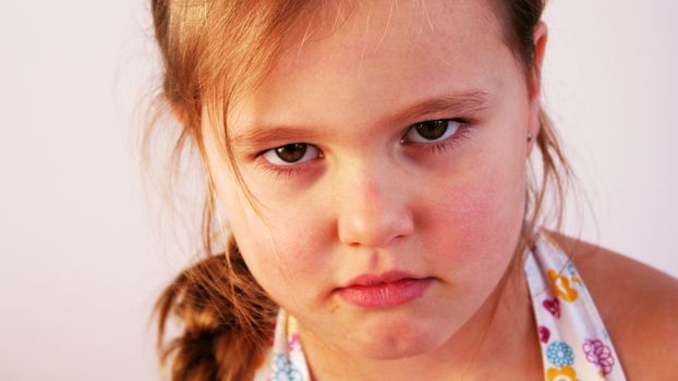 nice portrait picture of a little girl