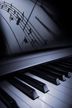 elegant nice piano blues or jazz background