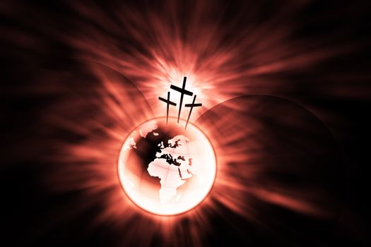 The creation is saved by the Lord Jesus Christ