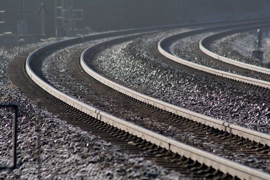 on the rail road