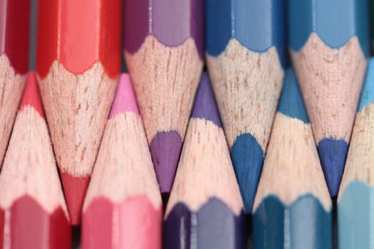 A collection of brand new unused colorpencils