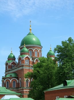 Russian orthodox cathedral in Borodino near Moscow