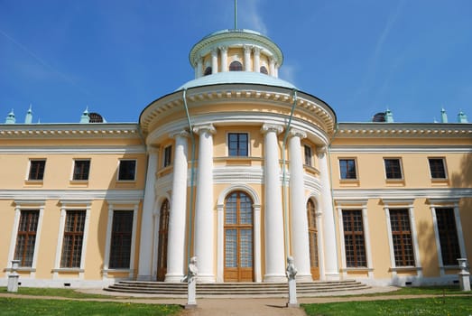 Manor house in Arkhangelskoye, Moscow. Horizontal version