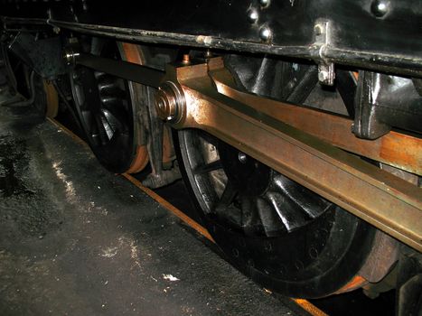 Locomotive wheels
