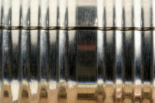 A Tin can macro background