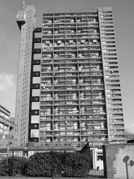 Trellick Tower in London iconic sixties new brutalism architecture