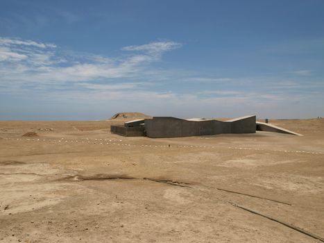 Museum near Trujillo town in Peru for priestess of ancient Moche civilization