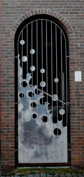 metal decorative door