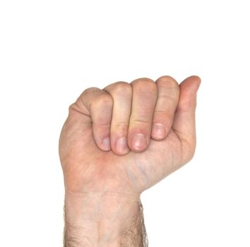 How to sign the letter A using American Sign Language