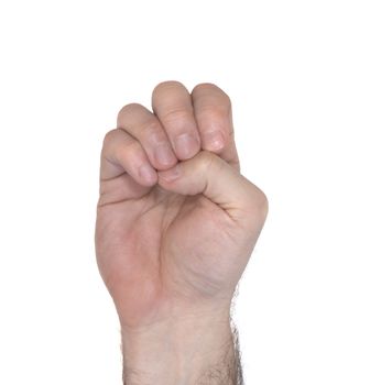 How to sign the letter E using American Sign Language
