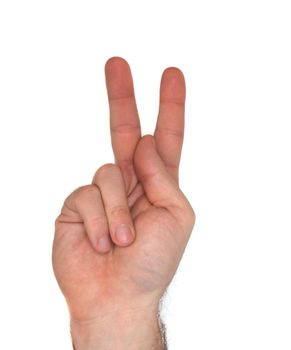 How to sign the letter K using American Sign Language
