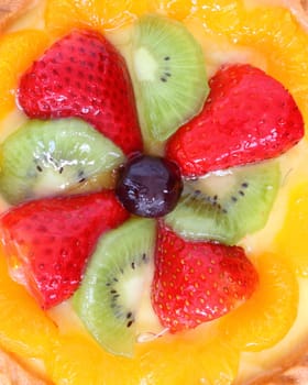 fruit flan