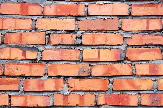 Brick wall background.